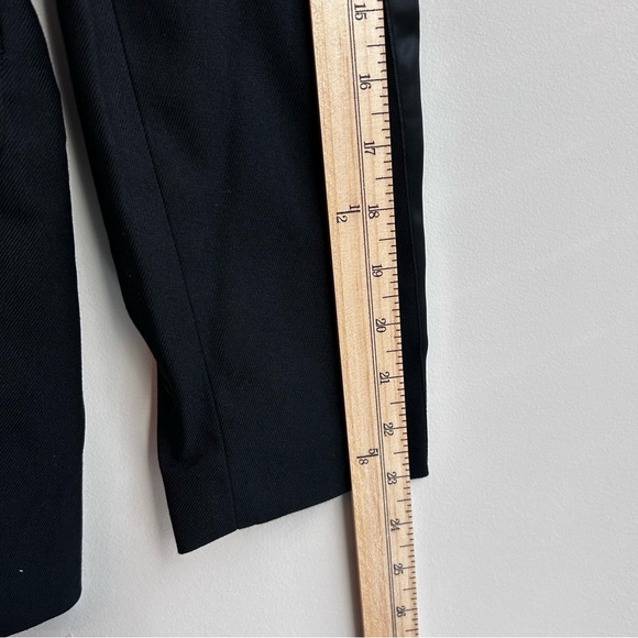 Future Collective Black Blazer, Small, Belt Tie, Stripe, Women's, Suit - Picture 5 of 12